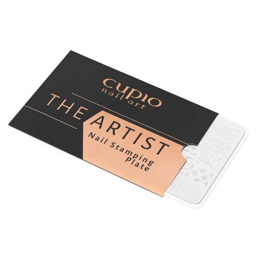 Plaquette stamping artist - Plaquette stamping The Artist 01 Cupio chez Rusk Nails