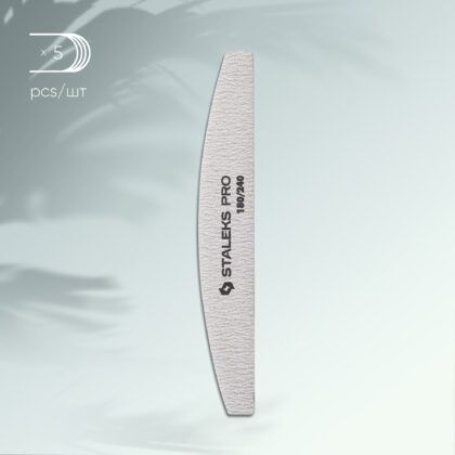 Mineral nail file - Mineral nail file Staleks Pro Smart, 180/240 (5 pcs) chez Rusk Nails