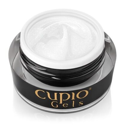Gel ongles - Gel technique sans limage : Make-up Fiber Sparkle Ivory 30 ml chez Rusk Nails