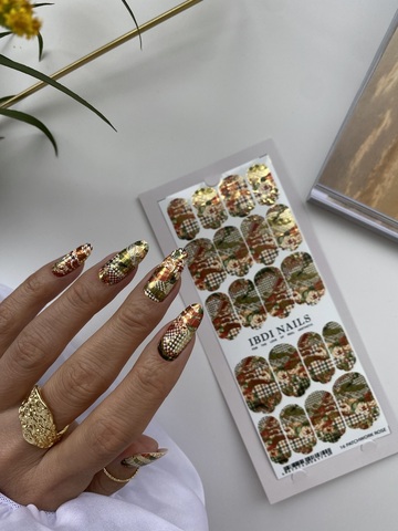 Ibdi nails patchwork - Ibdi Nails 16 Patchwork Rose chez Rusk Nails