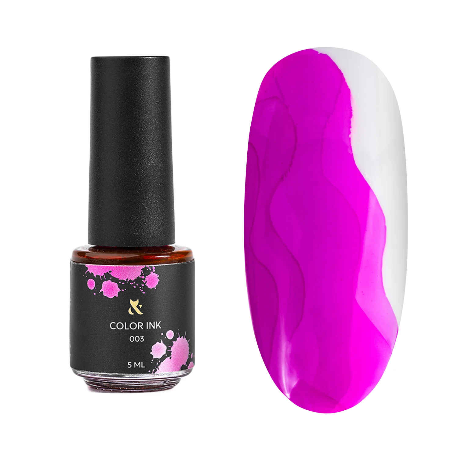 Color ink 003 - F.O.X Color Ink 003 Pink, 5 ml chez Rusk Nails