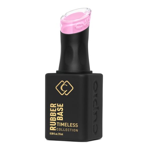Base ongles - Rubber Base Cupio Timeless Collection -Rosette 15ml chez Rusk Nails