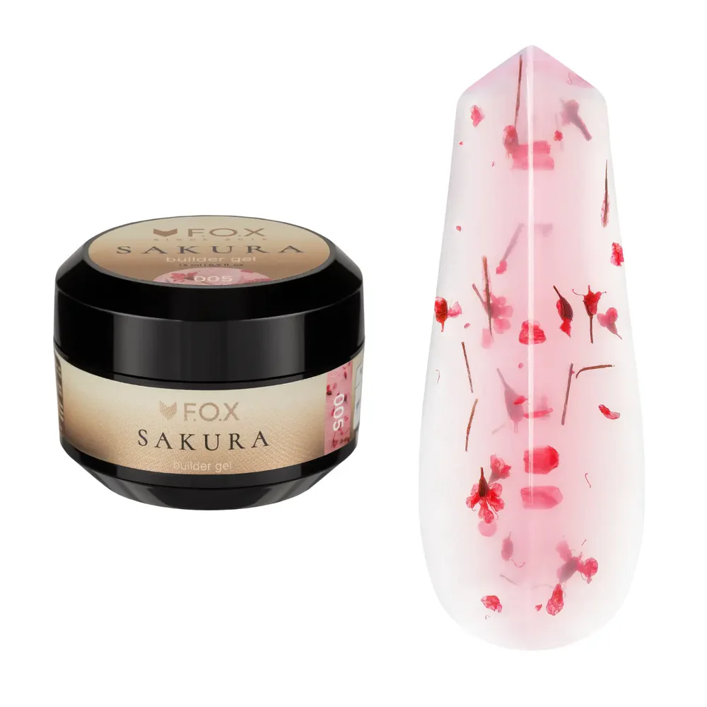 Gel ongles - FOX Builder Gel Sakura 005 15 ml chez Rusk Nails
