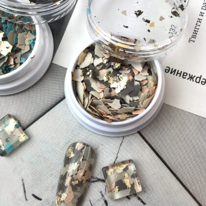Terrazzo nude - Terrazzo Nude chez Rusk Nails
