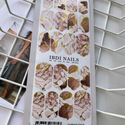 Ibdi nails beige - Ibdi nails 17 Beige Oasis chez Rusk Nails