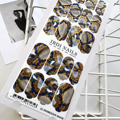 Ibdi nails arabesque - Ibdi Nails 22 Arabesque Snake chez Rusk Nails