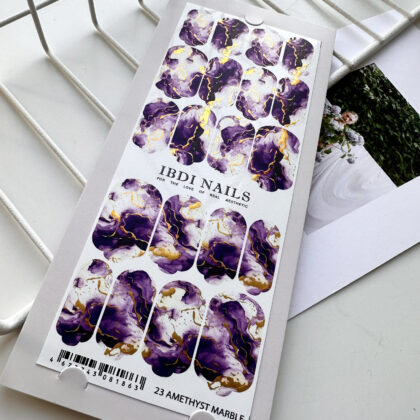 Ibdi nails amethyst - Ibdi Nails 23 Amethyst Marble chez Rusk Nails