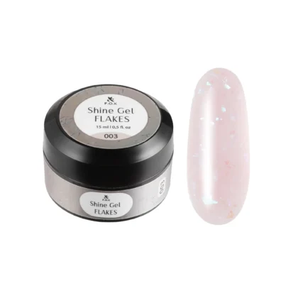 Gel ongles - F.O.X Shine gel Flakes 003, 15 ml chez Rusk Nails