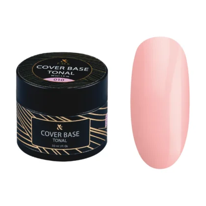 Base ongles - F.O.X Cover Base Tonal 010, 30 ml chez Rusk Nails