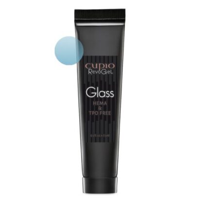 Gel ongles - RevoGel Cupio Glass - Water Blue 15ml chez Rusk Nails