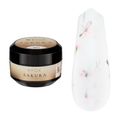 Gel ongles - FOX Builder Gel Sakura 001 15 ml chez Rusk Nails