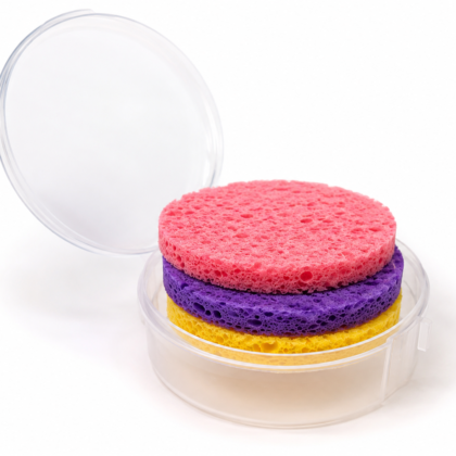 Pince ongles - Boîte de Nettoyage pour Pinceaux avec 3 Éponges de Rechange chez Rusk Nails