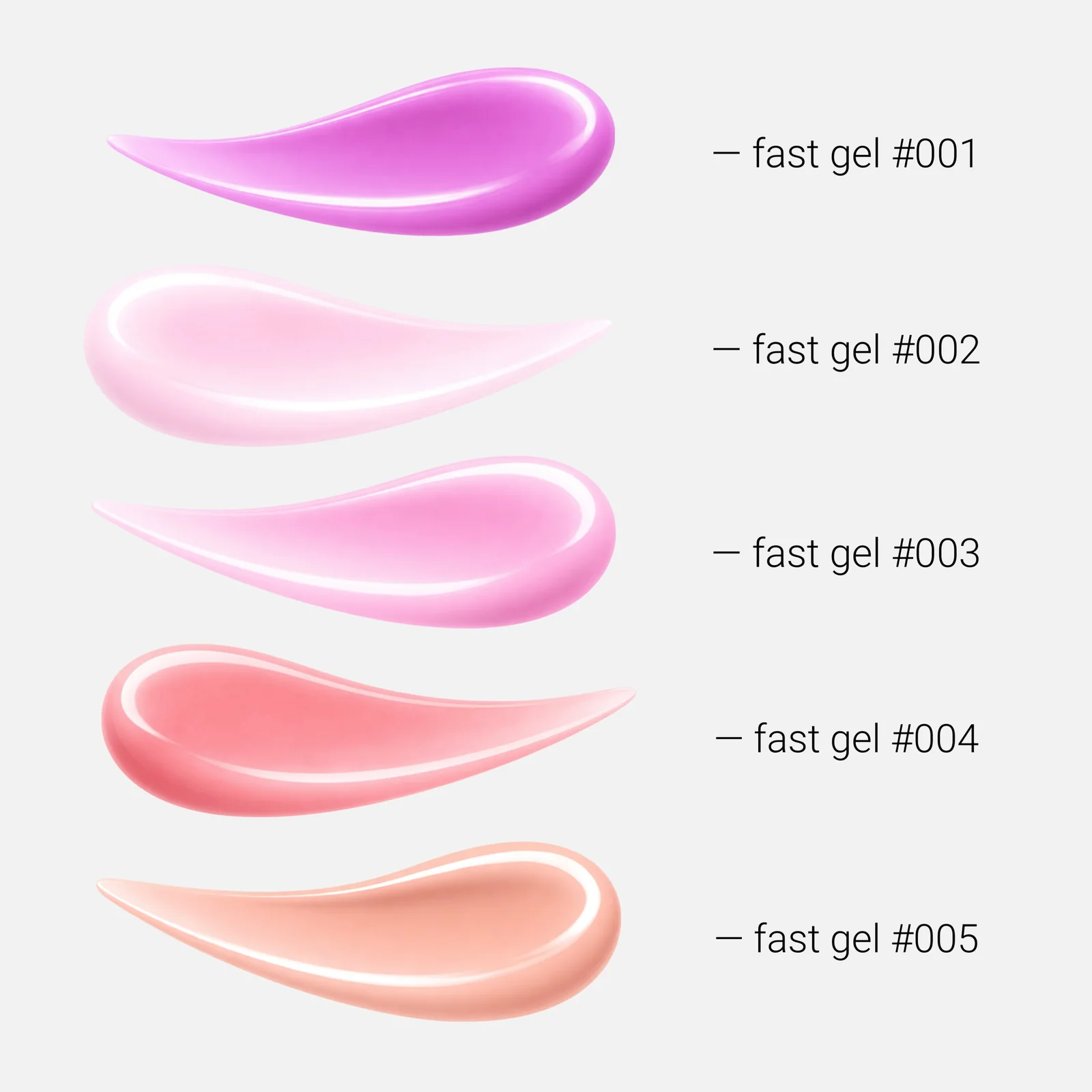 FAST GEL - Intense Pink 01, 30 g – Image 2